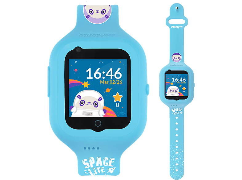 Smartwatch infantil  Elari KidPhone 2, 1.4, GPS, Bluetooth, IP54, Botón  SOS, Verde