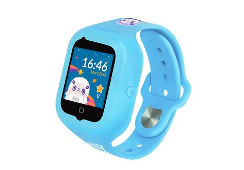 Smartwatch infantil - DAM ELECTRONICS GPS localizador DS06 para niños.  Intercomunicador, area de seguridad, comunicación de 2 vías., Azul