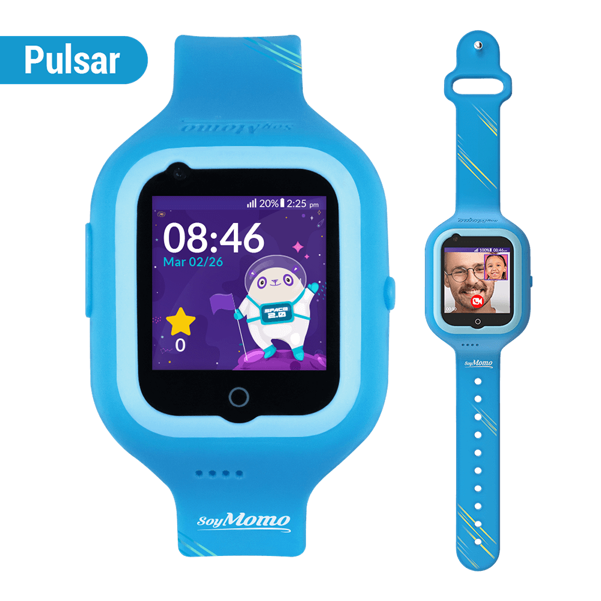 Reloj para niños - Smartwatch para niños Space 2.0 SOYMOMO, Azul