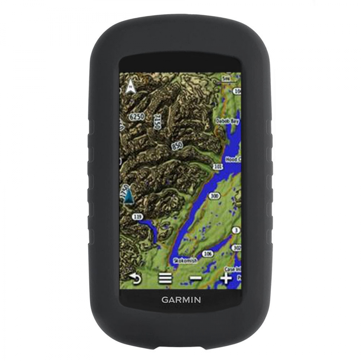 CASEONLINE GPS, Backcover, Garmin, Montana Schwarz 650