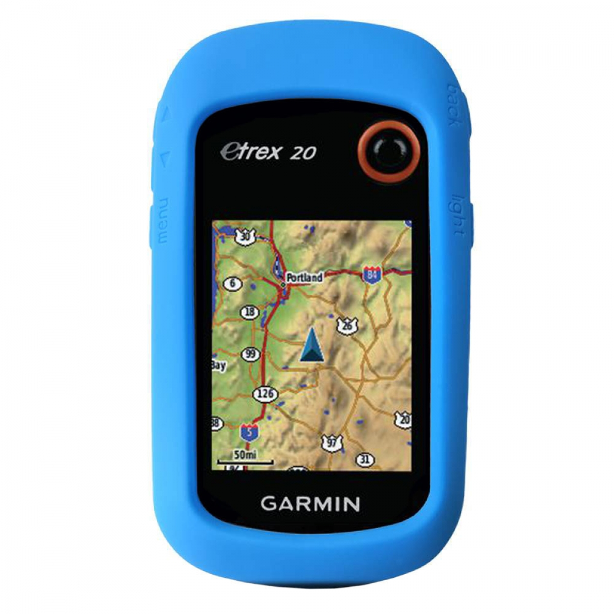 CASEONLINE GPS, Backcover, eTrex Blau 20, Garmin