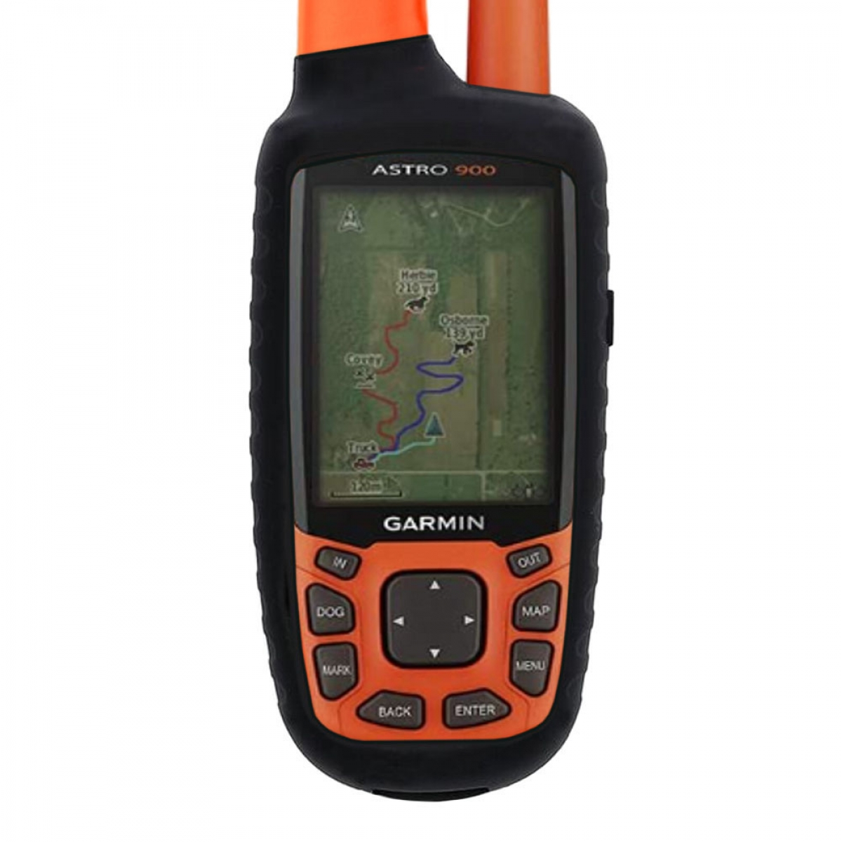 CASEONLINE GPS, Astro Schwarz 900, Backcover, Garmin