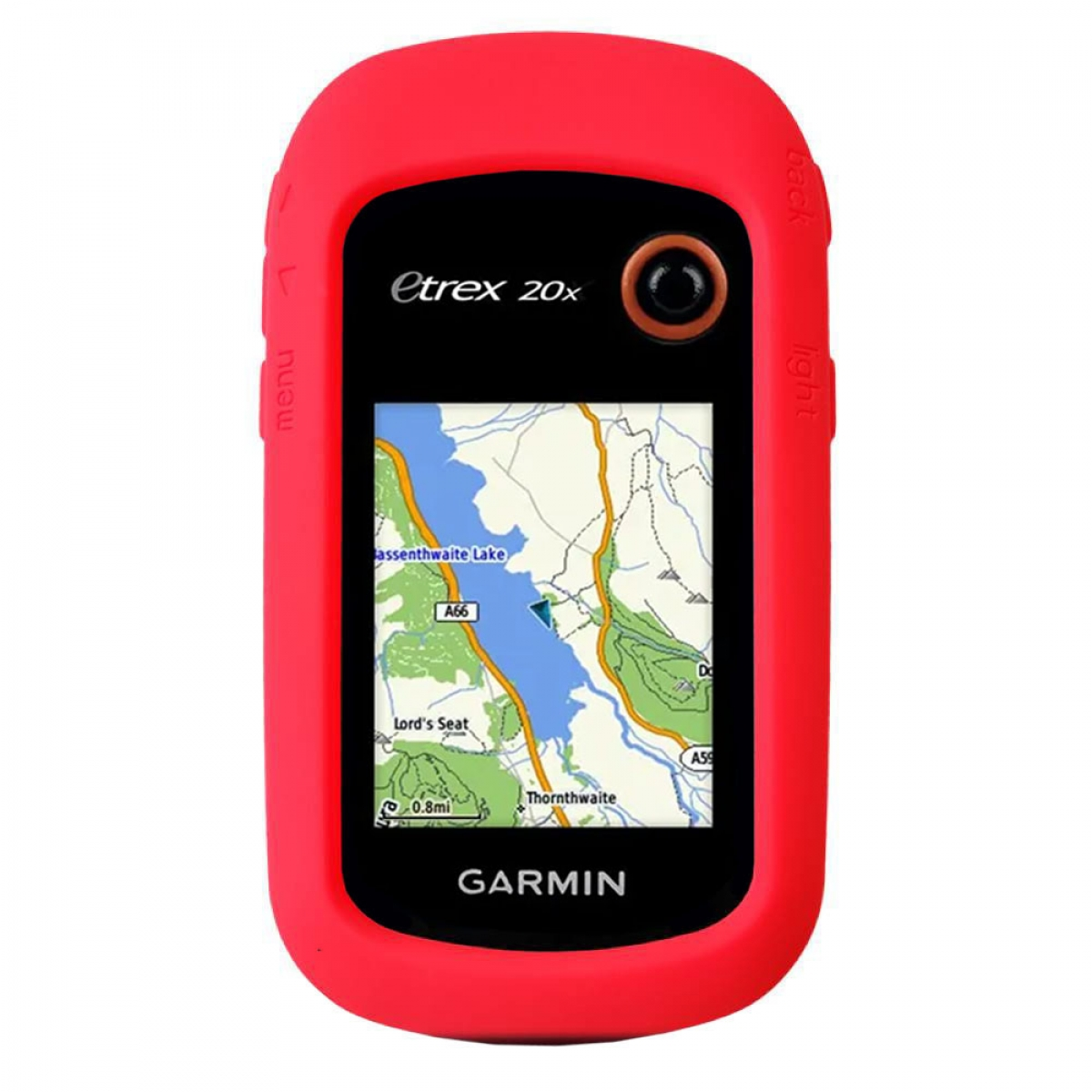 CASEONLINE GPS, Backcover, Garmin, 20x, Rot eTrex