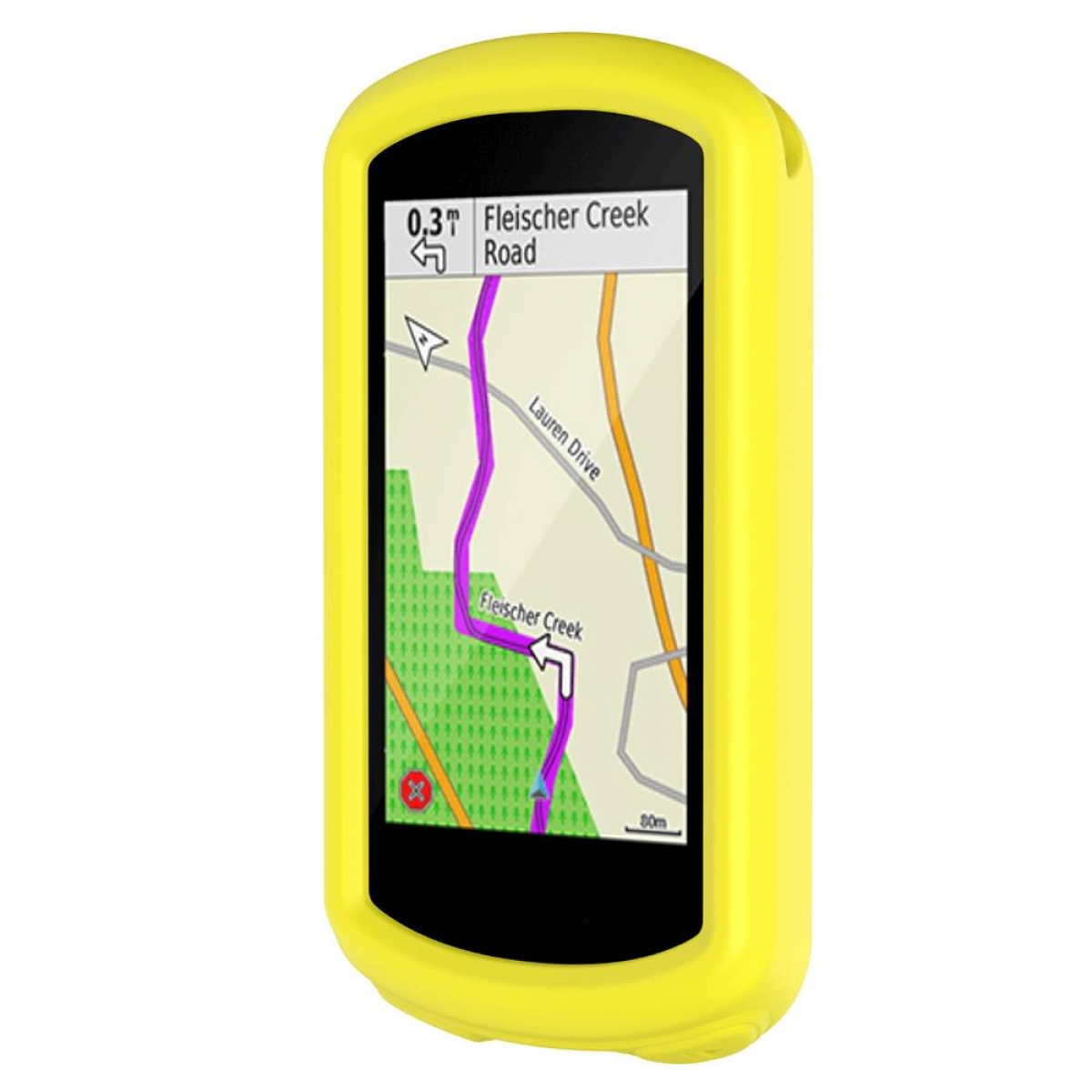 CASEONLINE Gelb GPS, 1030, Edge Backcover, Garmin,