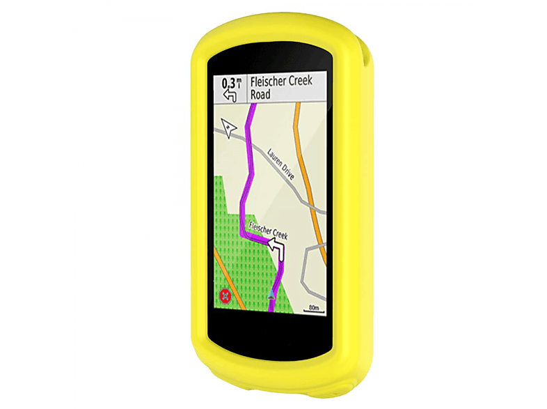 CASEONLINE Gelb GPS, 1030, Edge Backcover, Garmin,