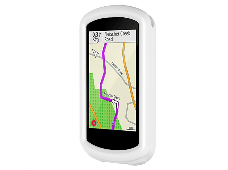 CASEONLINE GPS, Backcover, Garmin, Edge 1030, Weiß