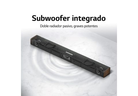 Barra de sonido LG SP2 (2.1 - 100 W - Subwoofer Incorporado - Negro)