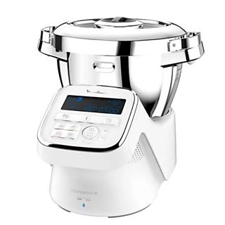 Robot de cocina - MOULINEX HF9083, 1550 W, Blanco