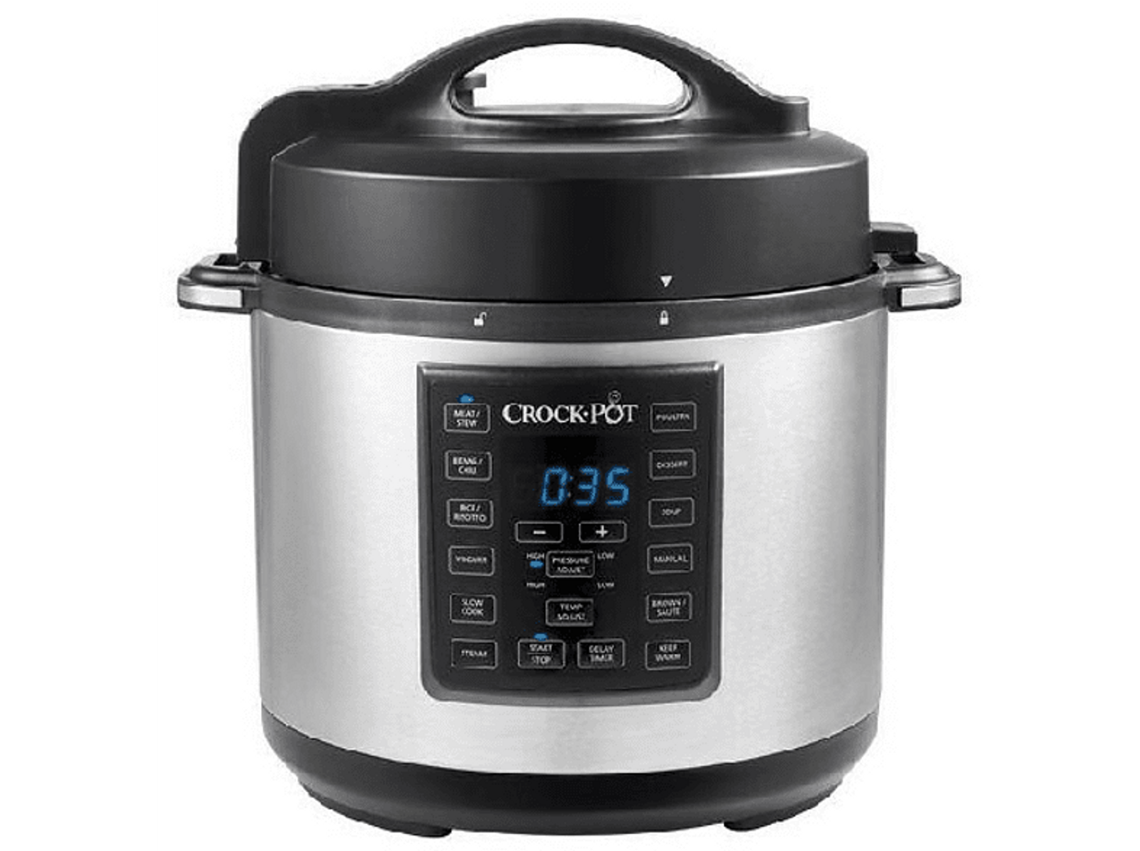 Olla - CSC 051X CROCKPOT, 1000 W, Gris