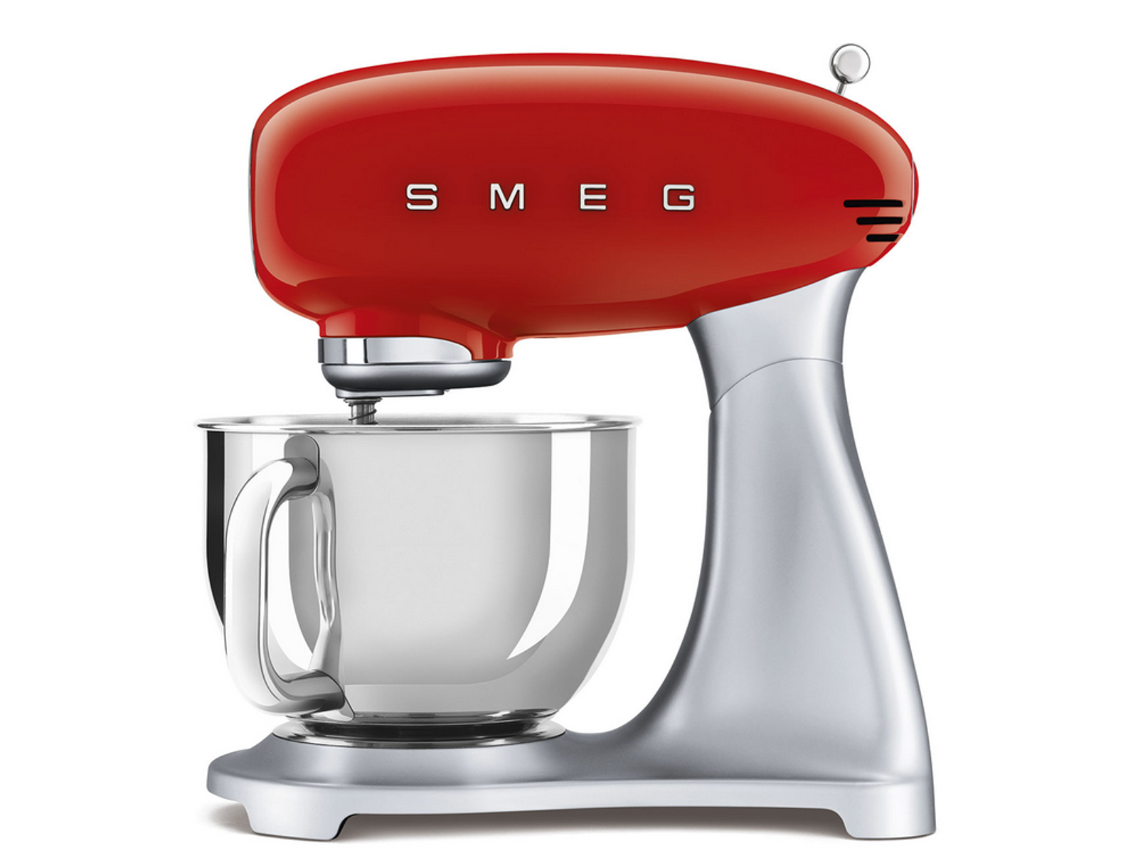 Rot (800 Design Küchenmaschine Küchenmaschine 50\'s Rot Watt) SMF02RDEU SMEG Smeg