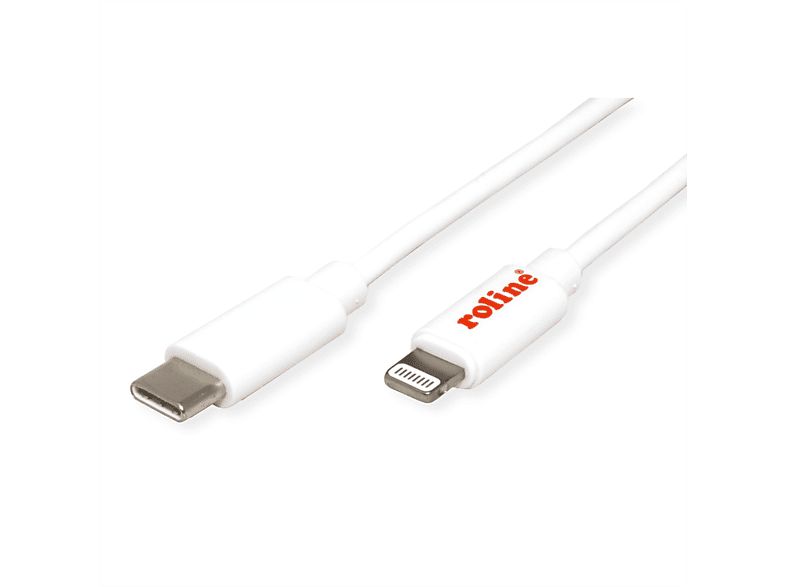 ROLINE USB Sync & Ladekabel, Typ C / Lightning Connector Lightning