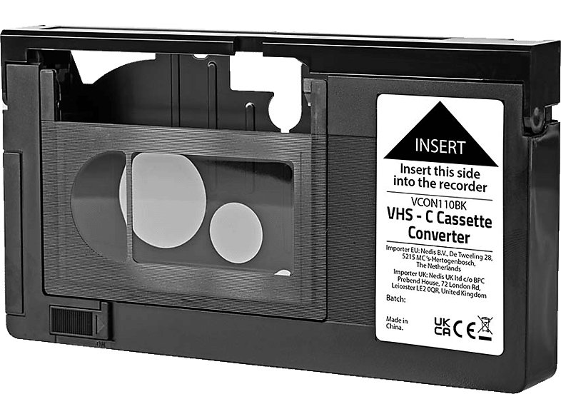 NEDIS VCON110BK VHS Adapter SATURN