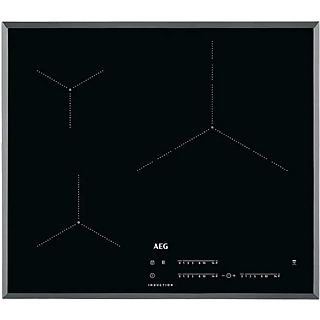 Placa de vitrocerámica - AEG IKB63435FB, 3 zonas, 59 cm, Negro