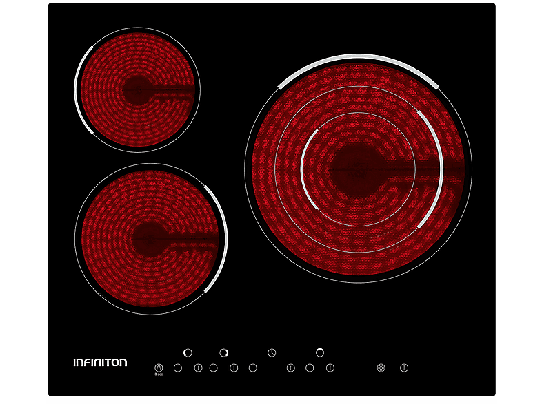 Placa de vitrocerámica - INFINITON 8436546194675