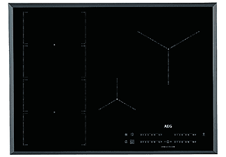 Placa de vitrocerámica IKE74471FB - AEG, Eléctrica, 4 zonas, Negro