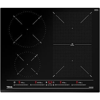 Placa de vitrocerámica - TEKA IZC 64440 BK MSP, 4 zonas, 60 cm, Negro