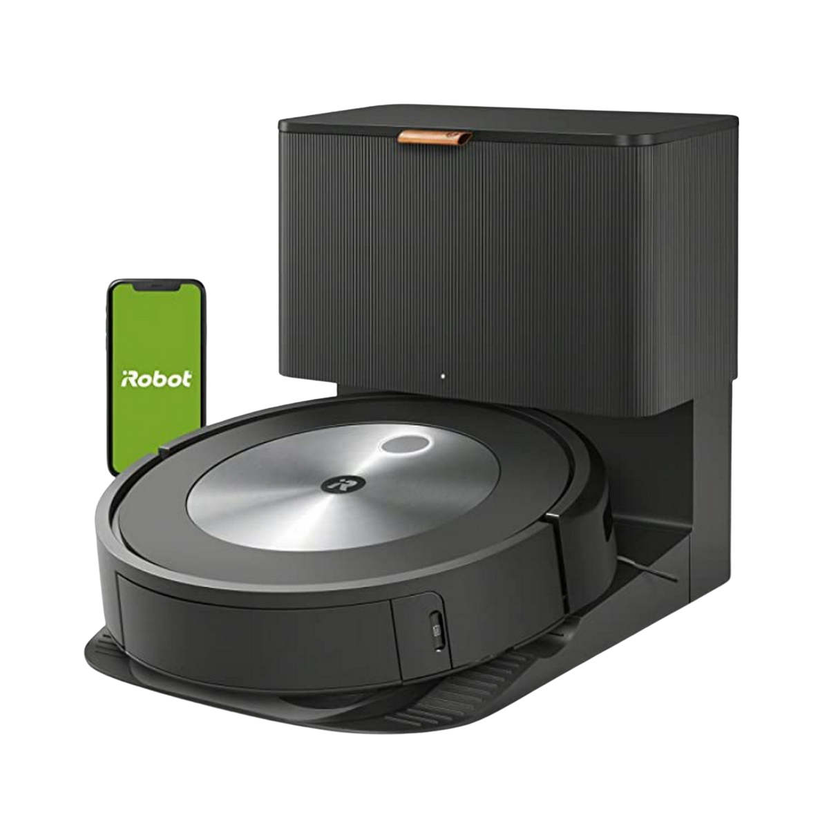 Robot aspirador - J755840 IROBOT, 120 min, Negro, plata