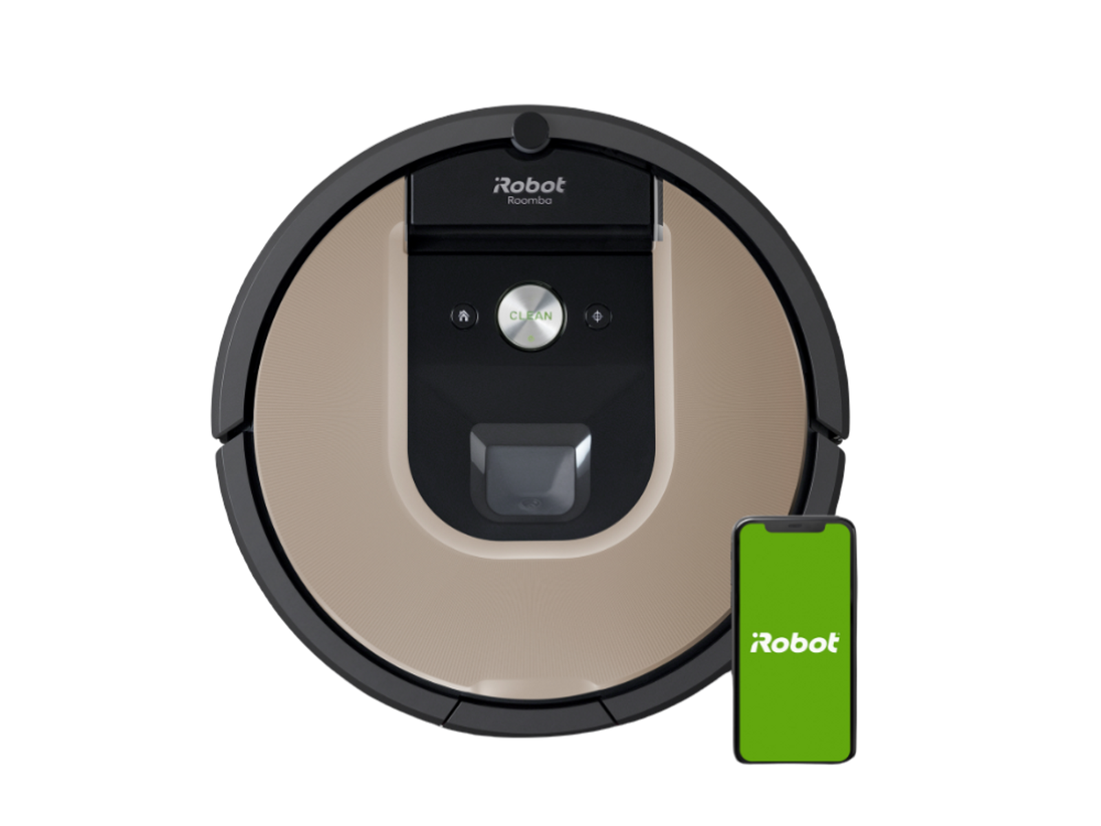 Robot aspirador - R976040 IROBOT, 75 min, Marrón