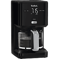 Cafetera de goteo  - Smart'n Light CM600810 TEFAL, Negro