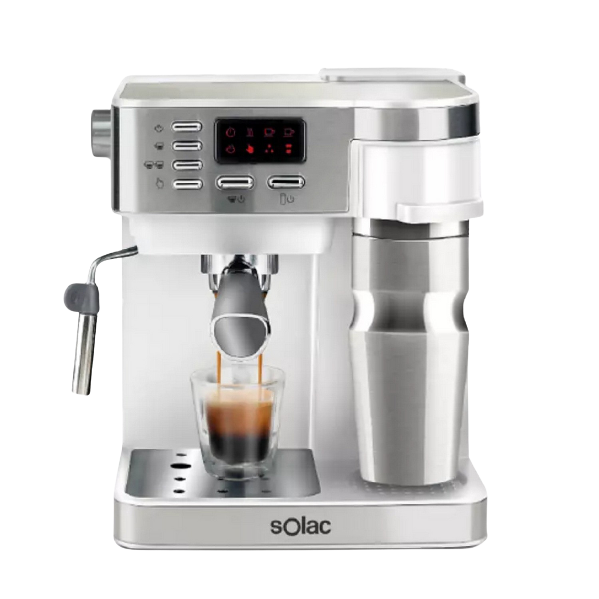 Cafetera express - S92011600 CE4497 SOLAC, 850 W, Blanco