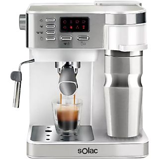Cafetera express - SOLAC S92011600 CE4497, , 850 W, Blanco