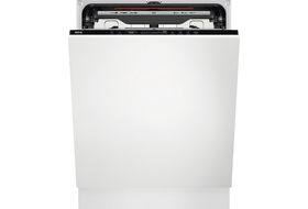 Lavadora integrable  AEG LFN8E8436C, 8 kg, 1400 rpm, Función Vapor,  Conectividad Wifi, Blanco panelable
