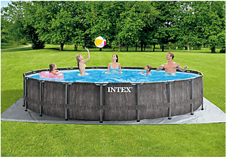 INTEX Greywood Prism Frame Pool Pool, mehrfarbig