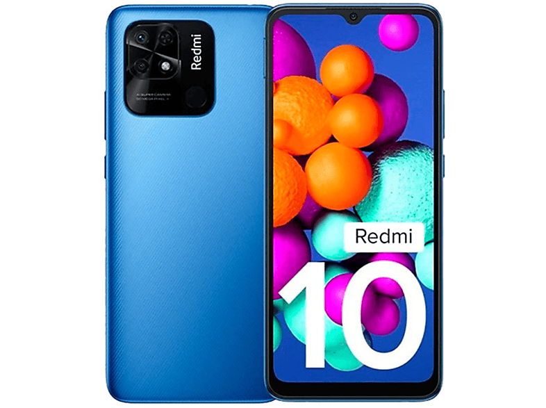 XIAOMI Redmi 10C 4GB/64GB NFC Dual Sim 64 GB Blue Dual SIM | SATURN