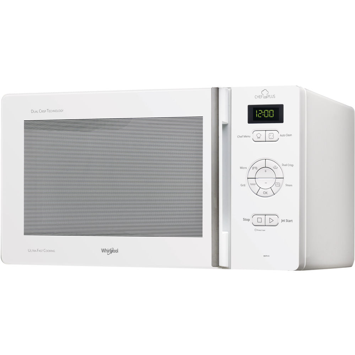 Microondas libre instalación con grill - MCP 346 WH WHIRLPOOL, Blanco