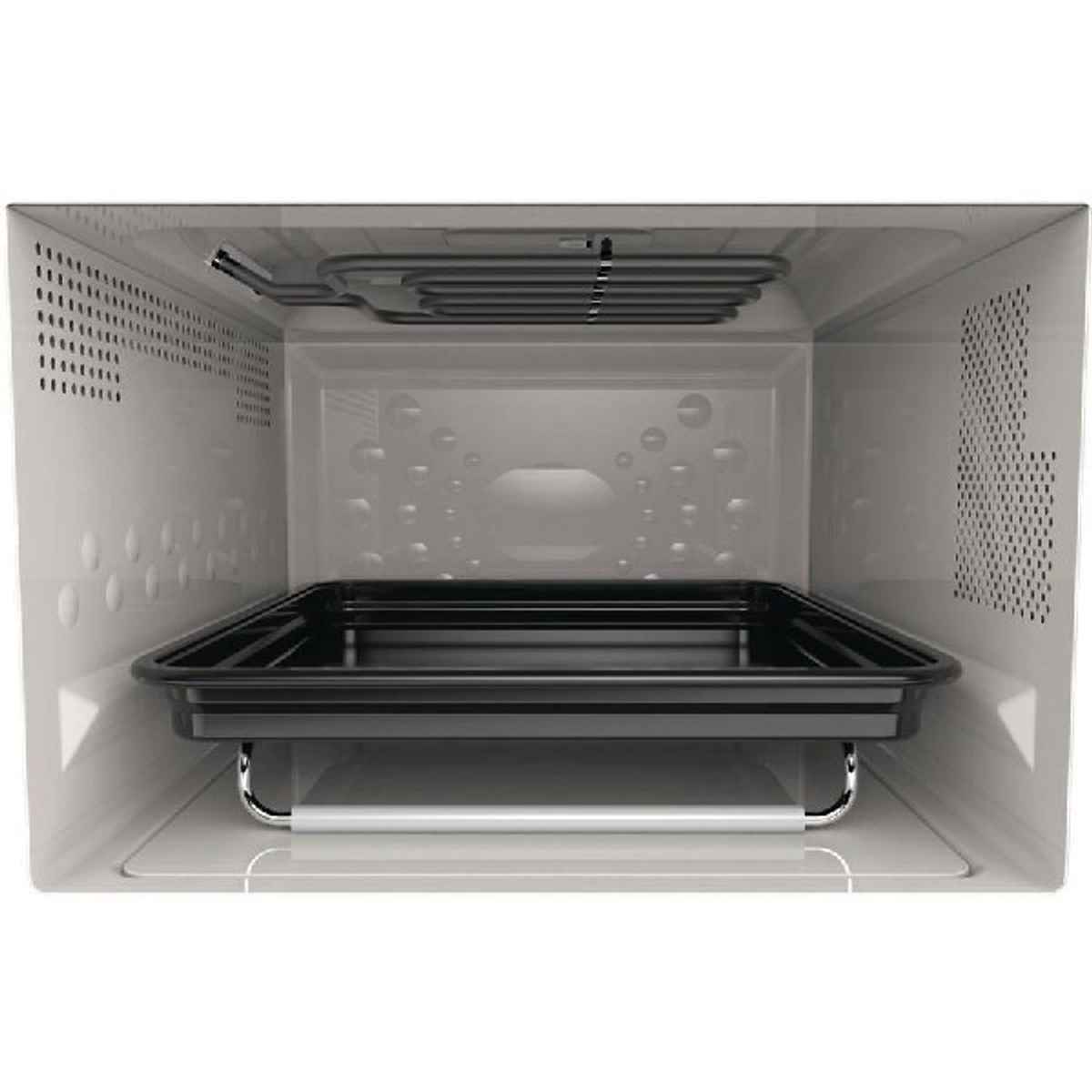 Microondas - WHIRLPOOL MWF 427 SL, 800 W, 7 potencia, 25 l, Silver