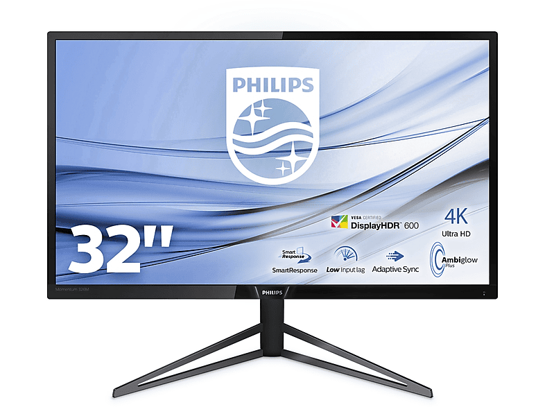 PHILIPS 326M6VJRMB 32 Zoll UHD 4K Monitor (4 ms Reaktionszeit , 60 Hz , 60 Hz nativ)