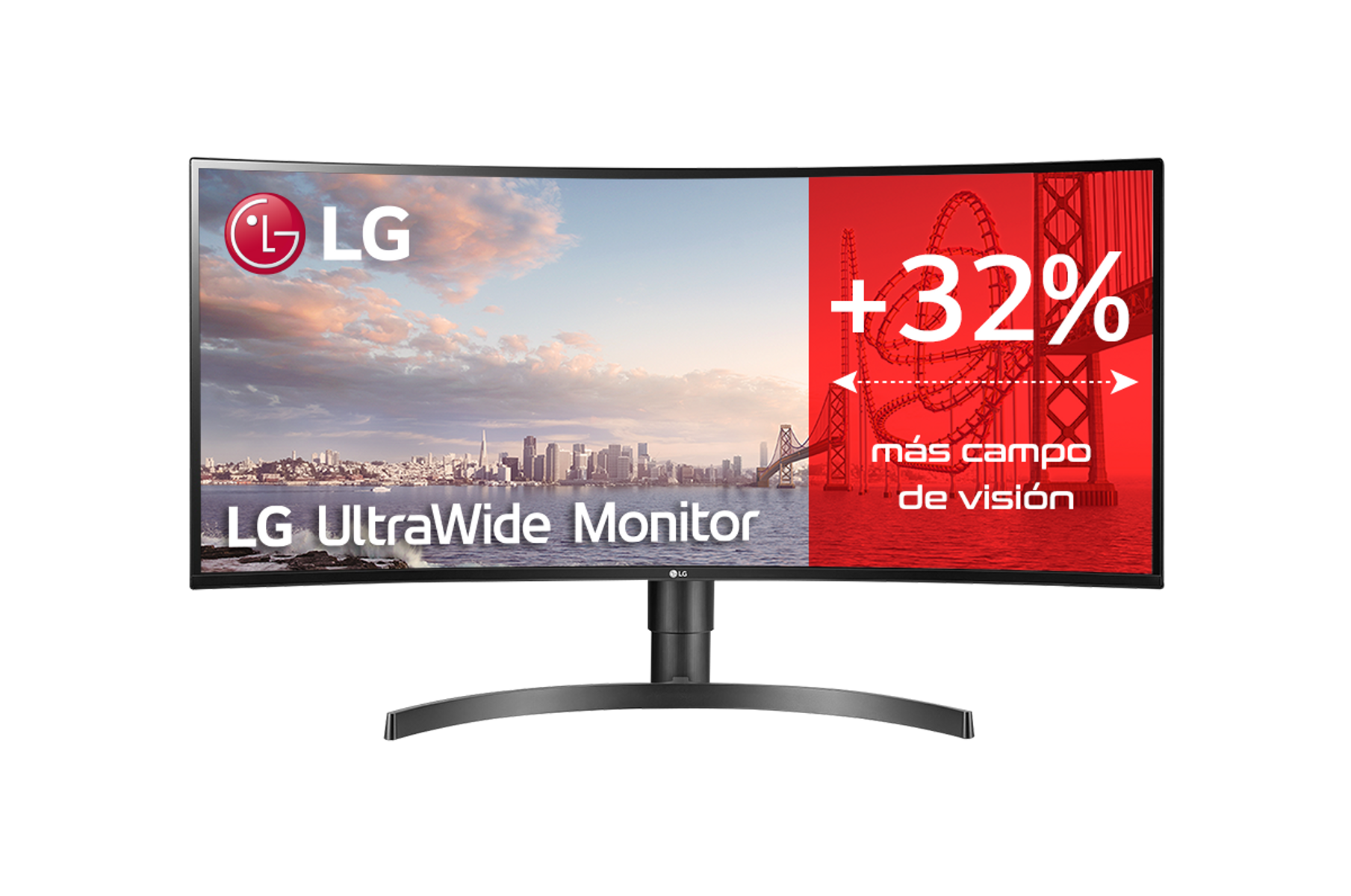 Monitor gaming - 8806098487233 LG, 34 ", WQHD, 5 ms, 1x DisplayPort, 1x Entrada USB 3.0, 2x USB 3.0, 1x Salida de auriculares, Negro