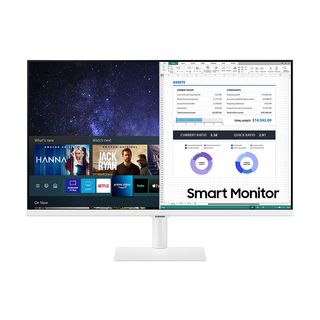 Monitor gaming - SAMSUNG SMART M5, 32 ", Full-HD, 8 ms, Blanco