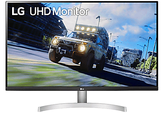 Monitor gaming - LG, 31,5 ", UHD 4K, 4 ms, 2x HDMI,1x DP, Blanco