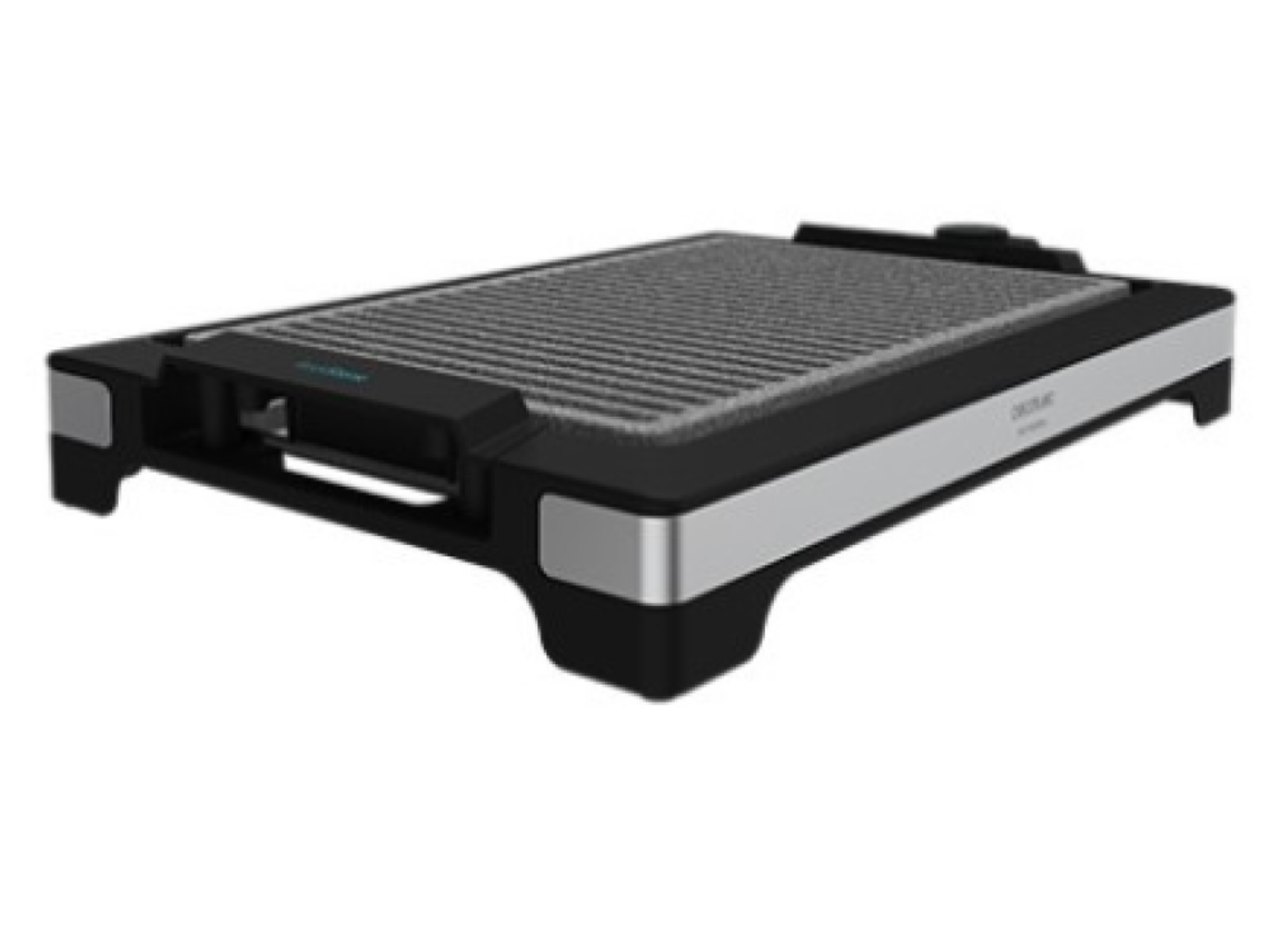 Plancha de asar - 3096 CECOTEC, 2000 W, Negro y Gris