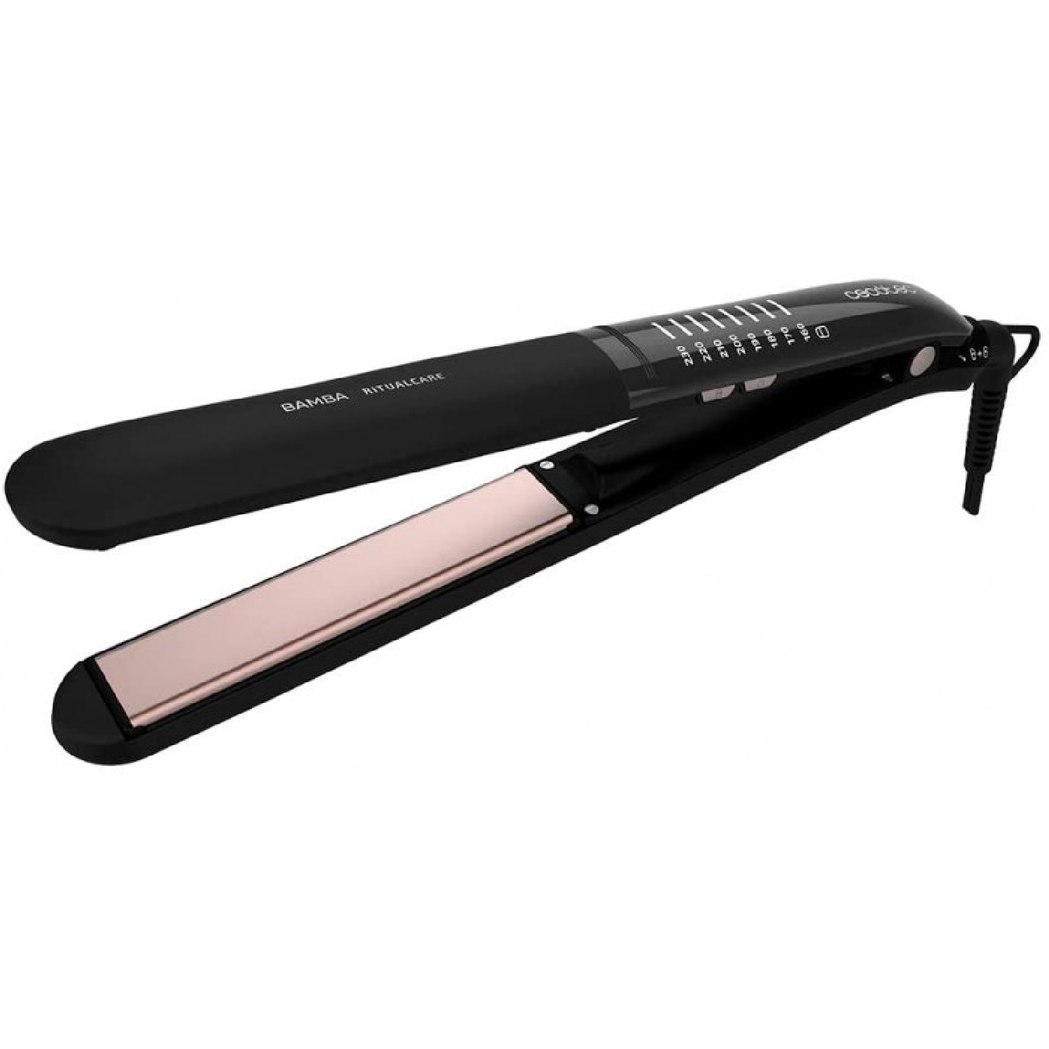 Plancha de pelo - RitualCare 1100 HidraProtect Titanium Ion Touch CECOTEC, Otros Recubrimientos, 60 W, 230 °C, Black