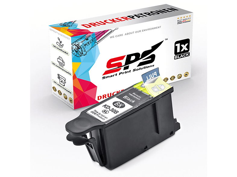 SPS S-7937 Tintenpatrone Schwarz (3952363 30XL / Diconix ESPC 100)