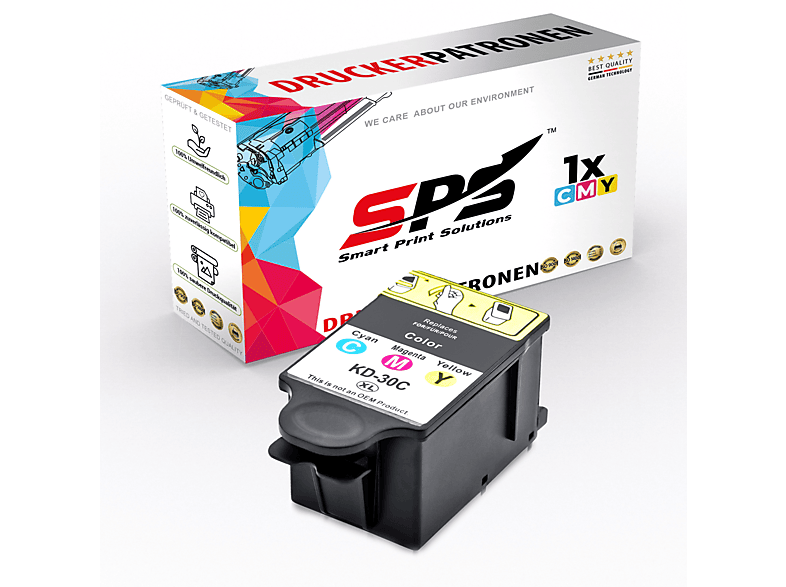 SPS S-6666 Tintenpatrone Cyan 30CLXL Magenta (3952371 / Diconix 3.1 Gelb Hero AIO)