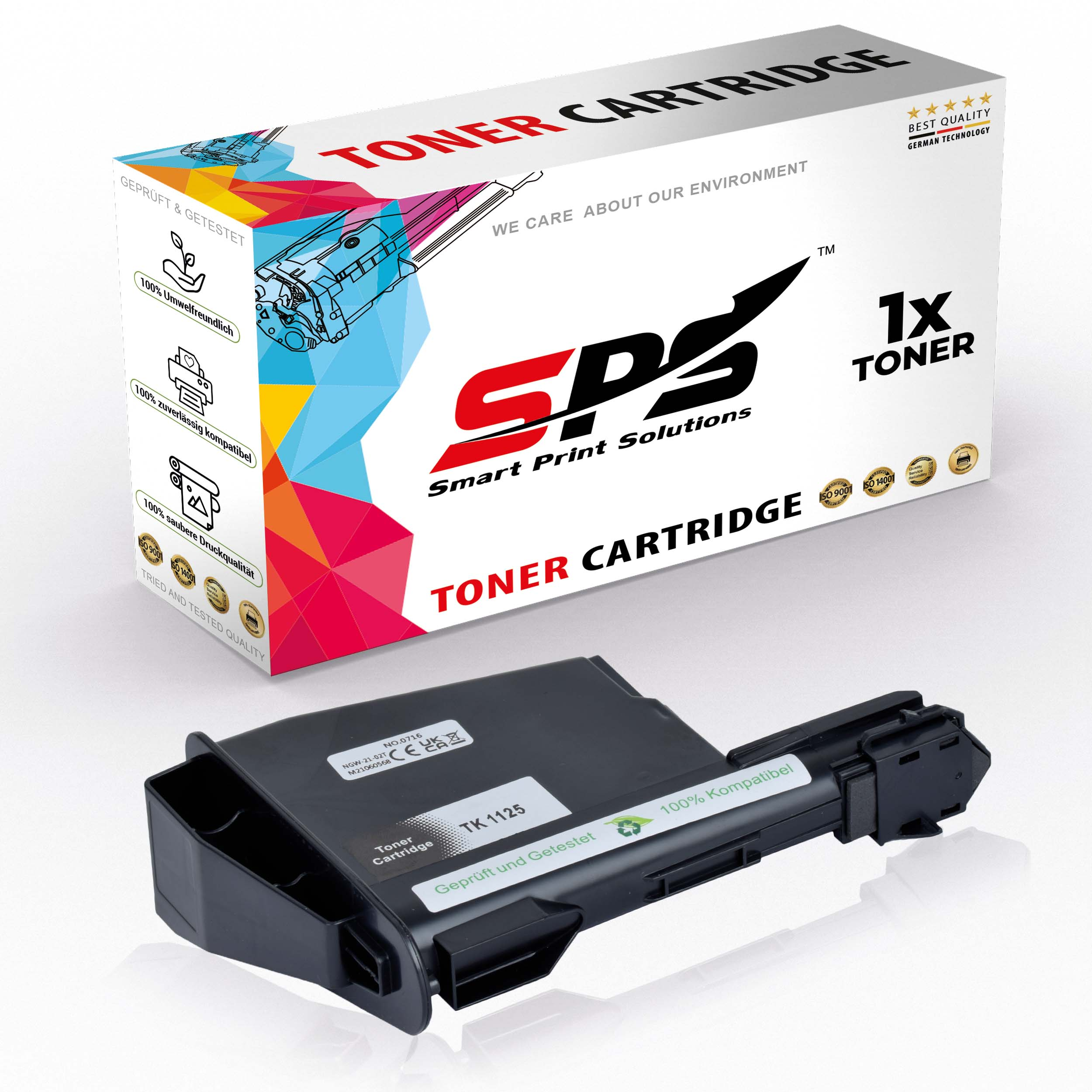 SPS S-8128 Toner (1T02M70NL0 / TK-1125 FS1061DN) Schwarz