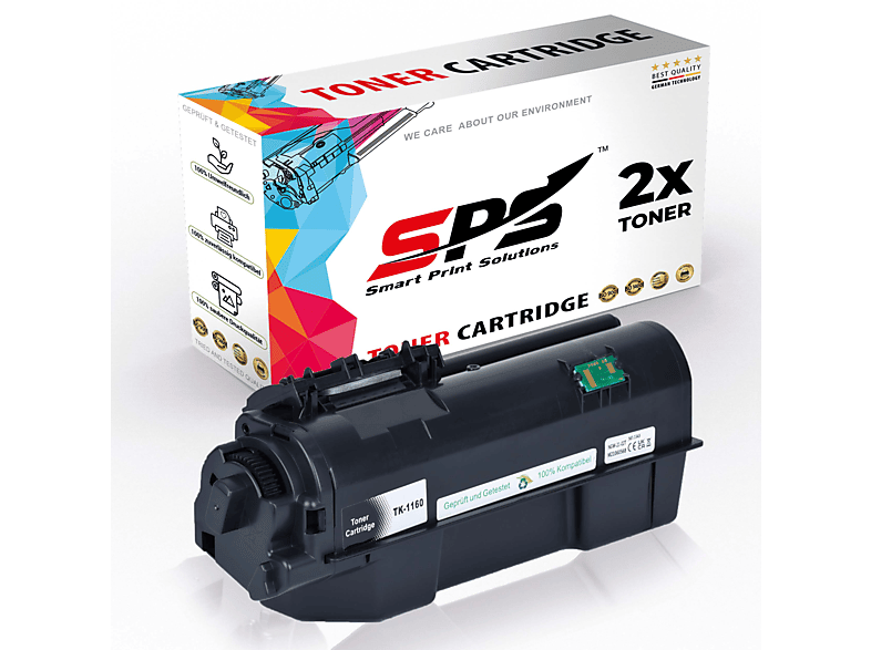 SPS S-10306 Toner Schwarz (1T02RY0NL0 TK-1160 / Ecosys P2040DW ...