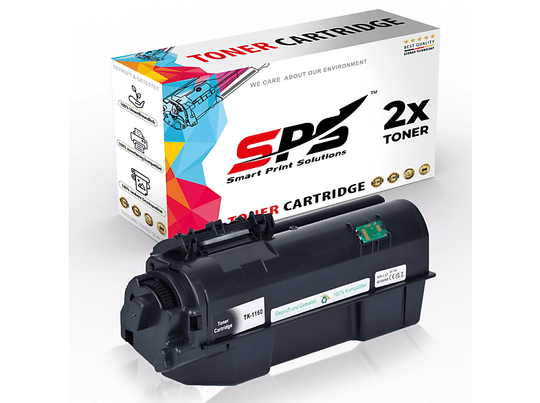 SPS S-10304 Toner Schwarz (1T02RY0NL0 TK-1160 / Ecosys P2040)