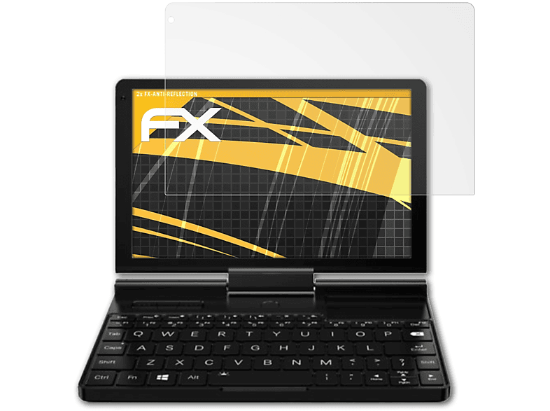 ATFOLIX 2x FX-Antireflex Displayschutz(für GPD Pocket 3)