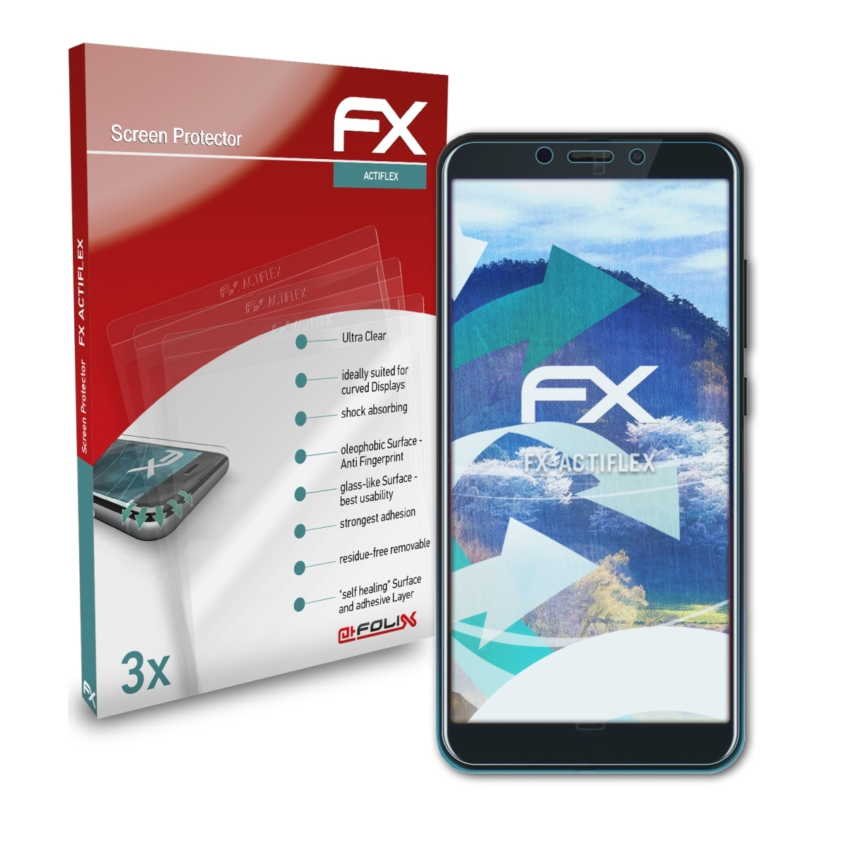 FX-ActiFleX 3x Displayschutz(für Hotwav ATFOLIX M6)