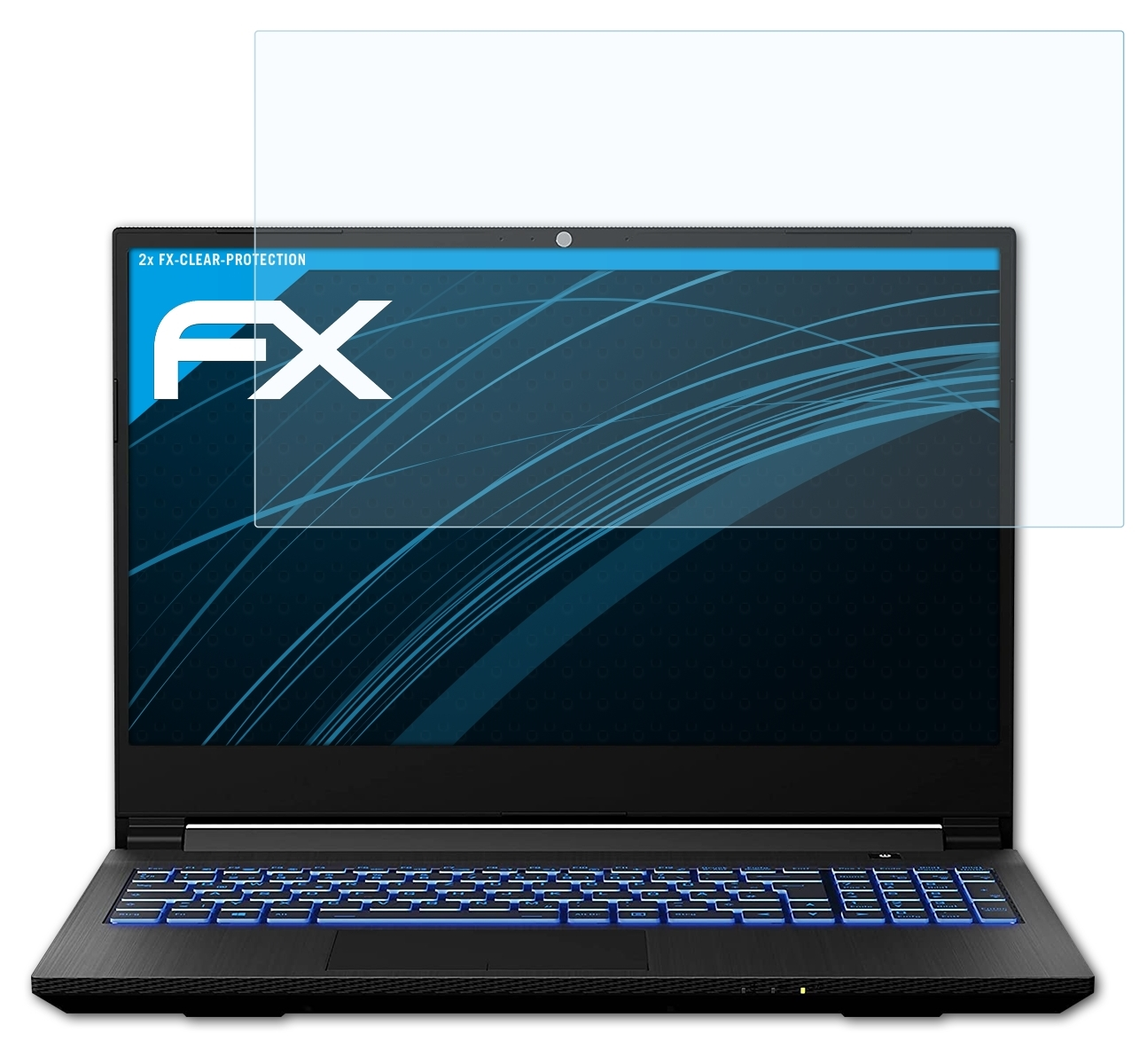 ATFOLIX 2x FX-Clear Displayschutz(für Medion Deputy (MD64015)) P25 Erazer