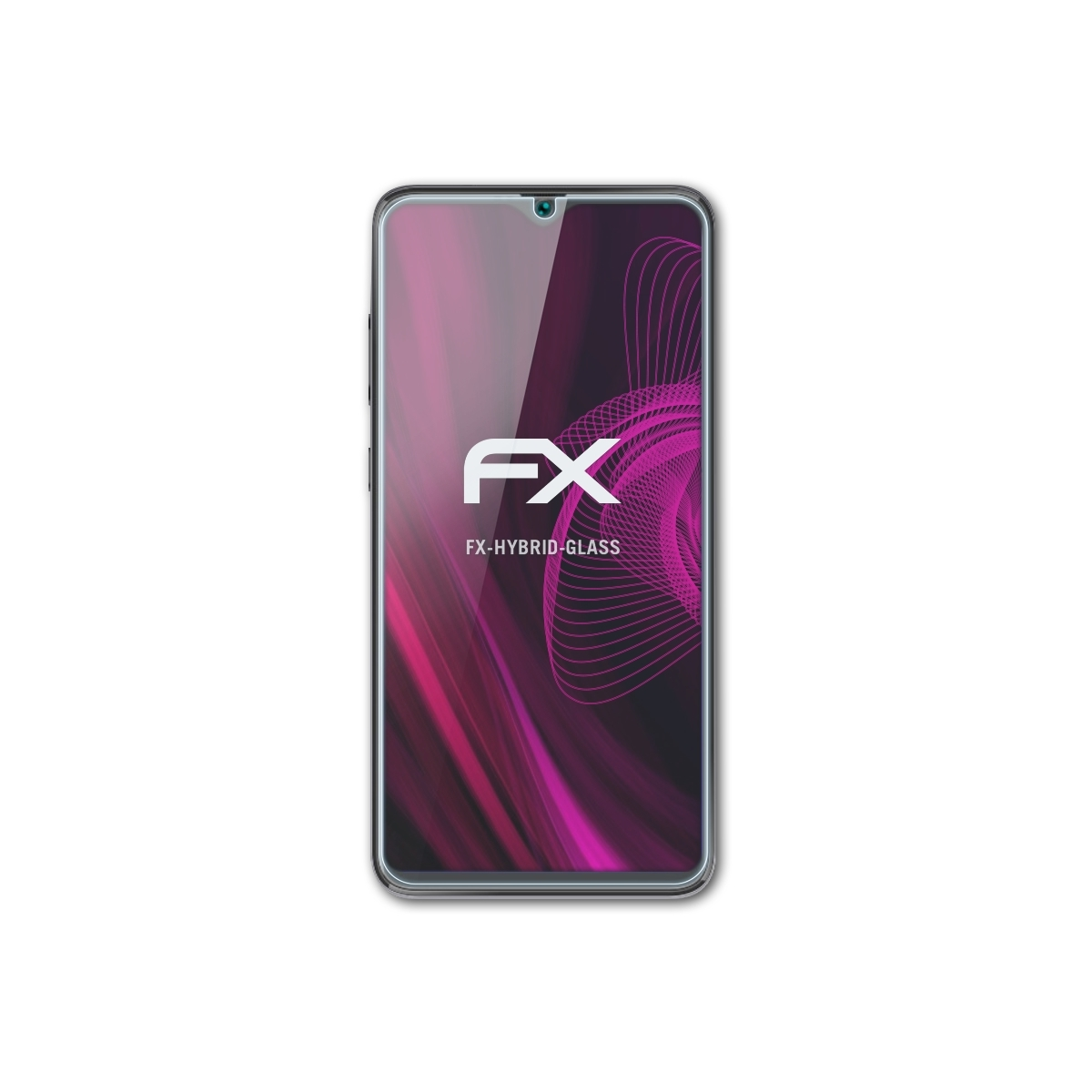 ATFOLIX FX-Hybrid-Glass Schutzglas(für Hotwav Pearl (2020)) K2