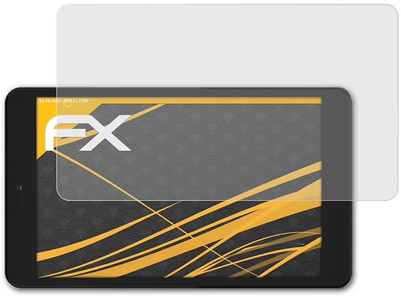 ATFOLIX 2x FX-Antireflex Displayschutz(für Mini 8) Jumper EZpad