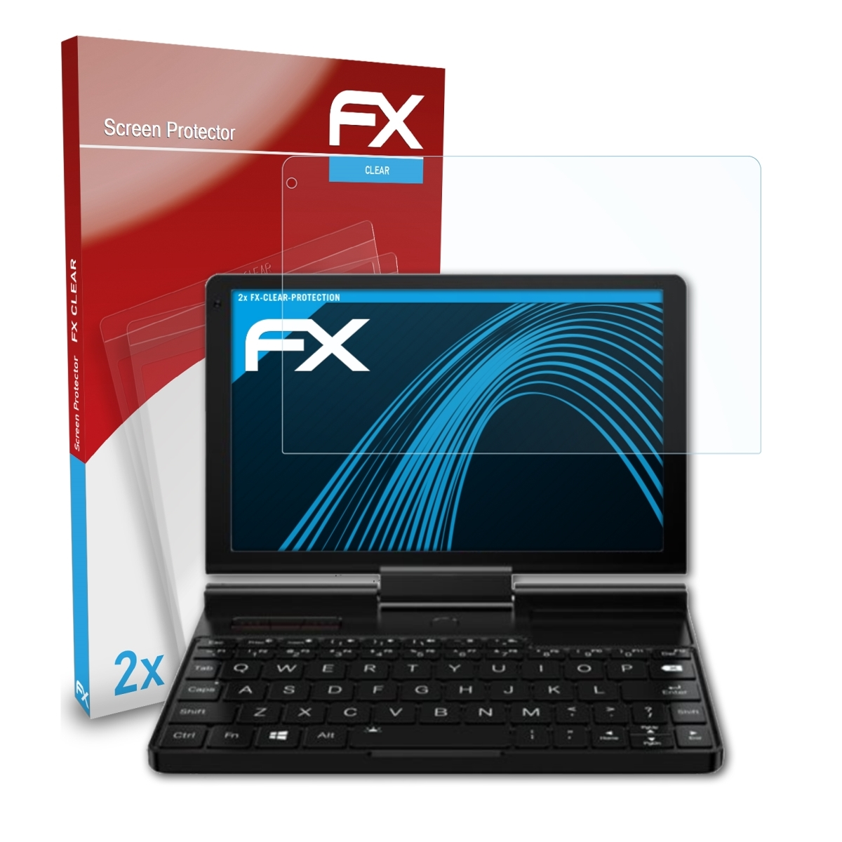 ATFOLIX 2x FX-Clear Displayschutz(für 3) Pocket GPD