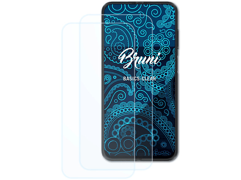BRUNI 2x Basics-Clear Schutzfolie(für Hisense Infinity Zoom) H50