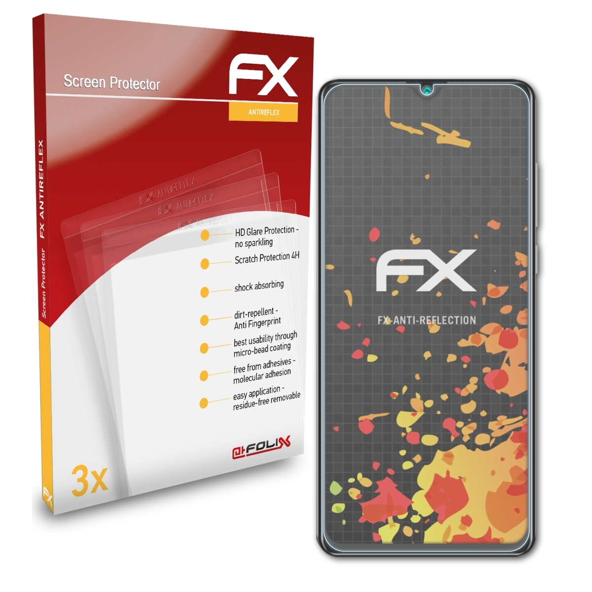 K30 Hafury Displayschutz(für ATFOLIX 3x Pro) FX-Antireflex