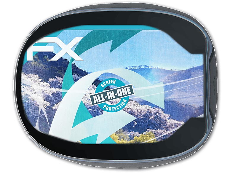 ATFOLIX 2x FX-ActiFleX Displayschutz(für Wellue O2 Ring)